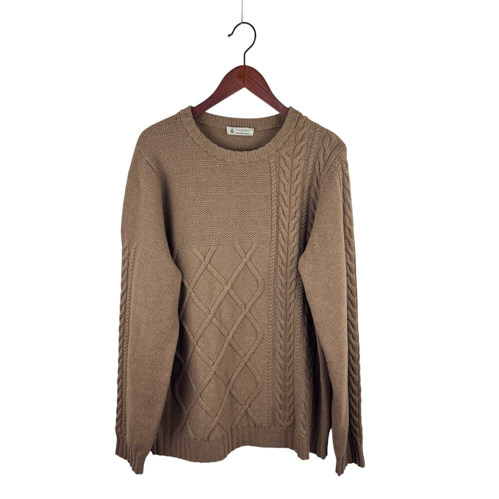 Piacenza Cashmere Cable Knit Sweater
